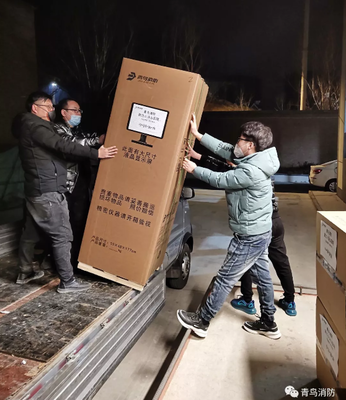 打響防疫保衛戰 青鳥消防在行動